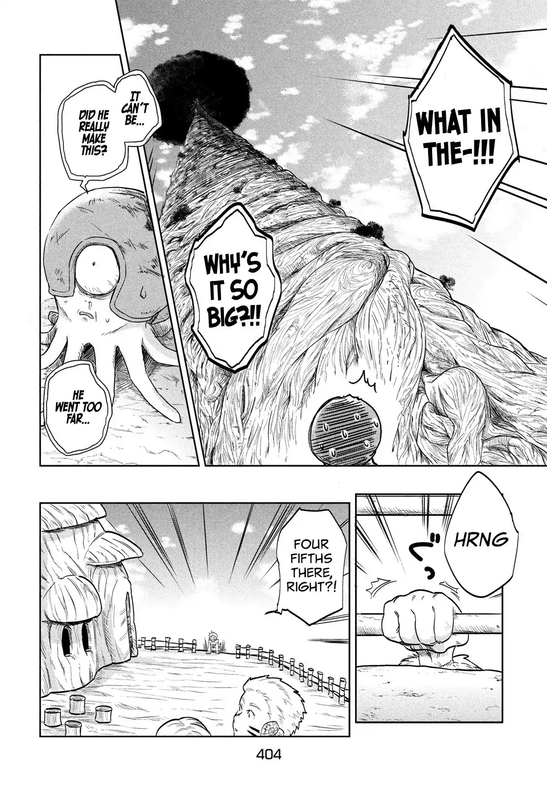 Uchuu no Profile Chapter 5 page 9 - Chapter 5: The Giant Tree, Elkido