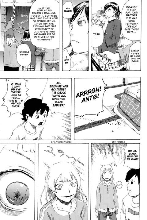 Uchuujin Desuga Shitsumon Desu Chapter 1 page 12 - Chapter 1 : First Contact with the Earthlings