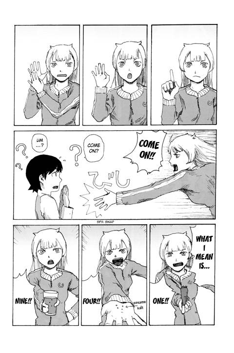 Uchuujin Desuga Shitsumon Desu Chapter 1 page 7 - Chapter 1 : First Contact with the Earthlings