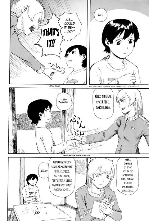 Uchuujin Desuga Shitsumon Desu Chapter 1 page 9 - Chapter 1 : First Contact with the Earthlings