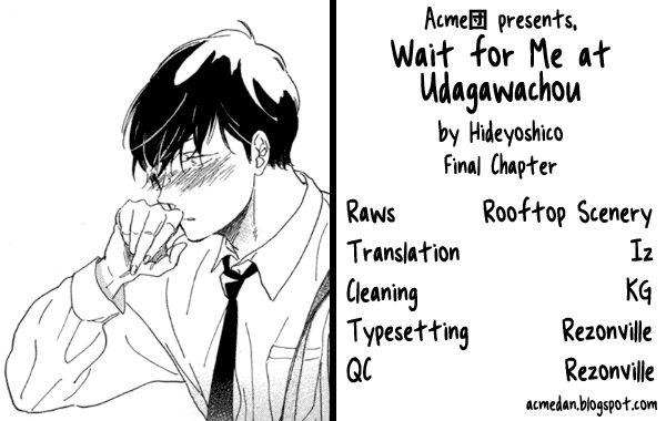 Udagawachou de Mattete yo. Chapter 6 page 1 - Chapter 6: [END]