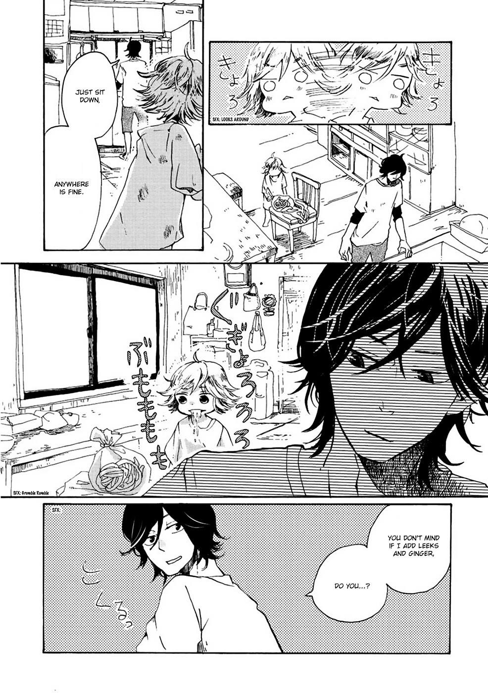 Udon no Kuni no Kin'iro Kemari Chapter 1 page 17 - Chapter 1 : Bukkake Udon