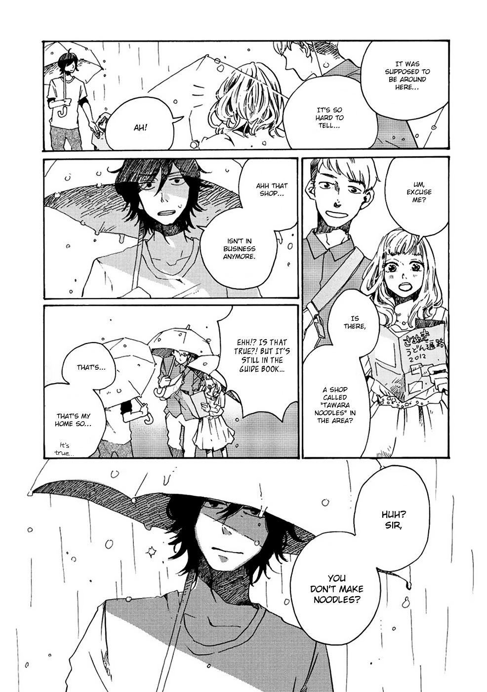 Udon no Kuni no Kin'iro Kemari Chapter 1 page 23 - Chapter 1 : Bukkake Udon