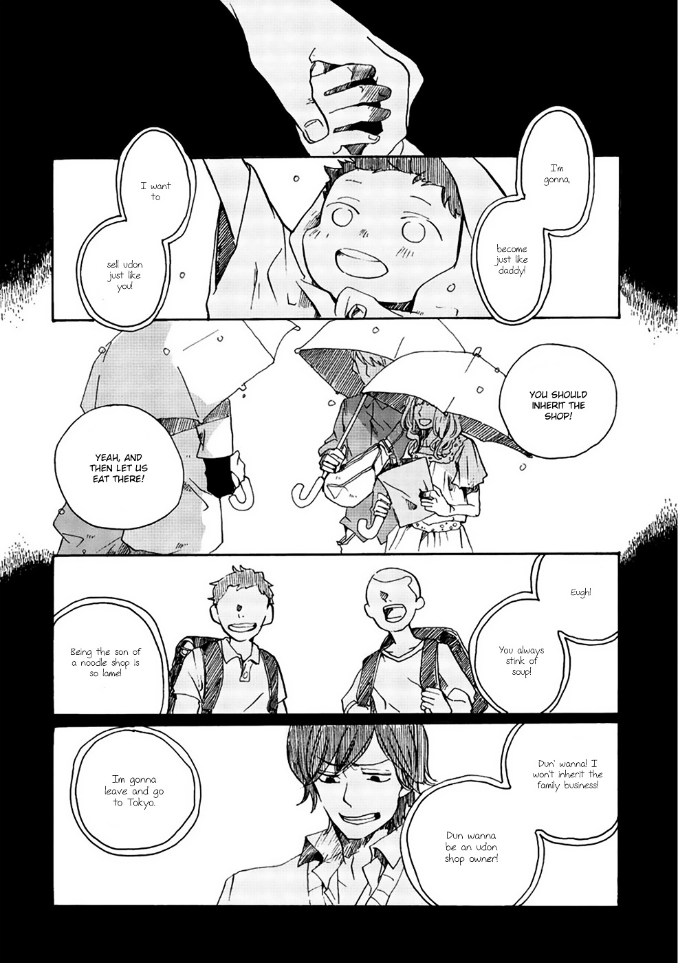Udon no Kuni no Kin'iro Kemari Chapter 1 page 24 - Chapter 1 : Bukkake Udon