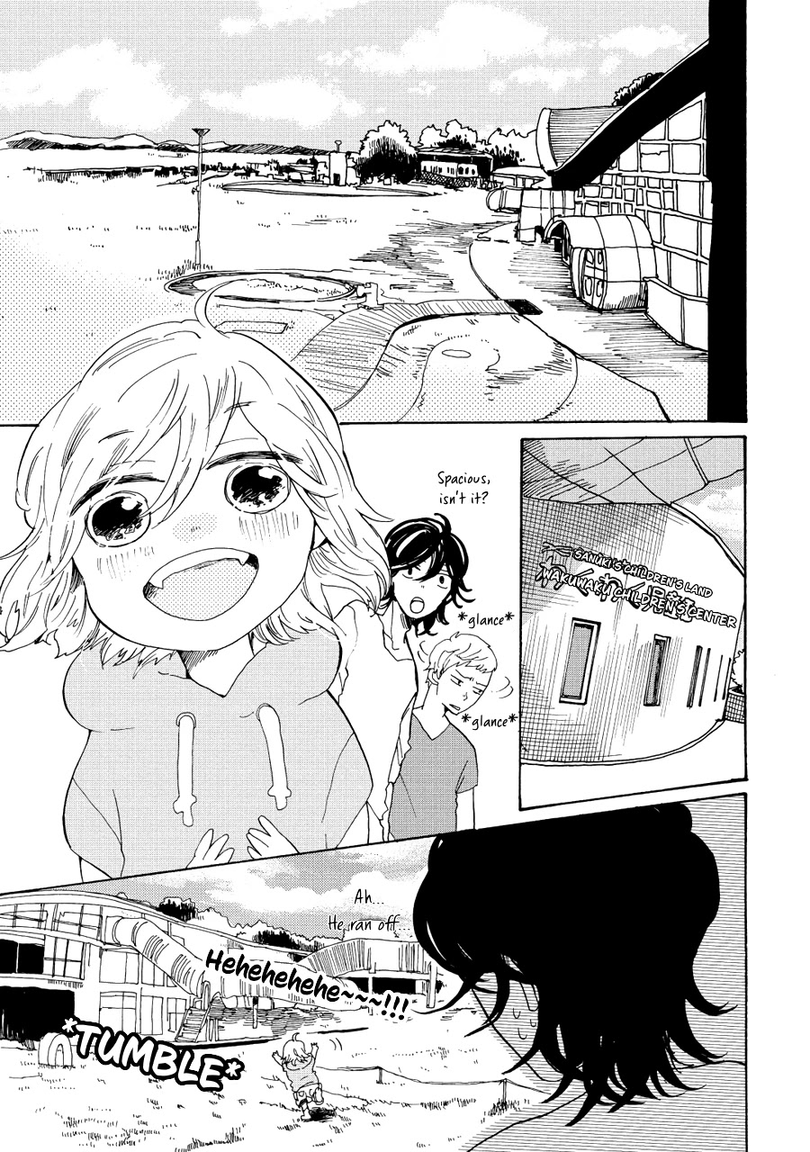 Udon no Kuni no Kin'iro Kemari Chapter 10 page 12 - Chapter 10: Children's Land