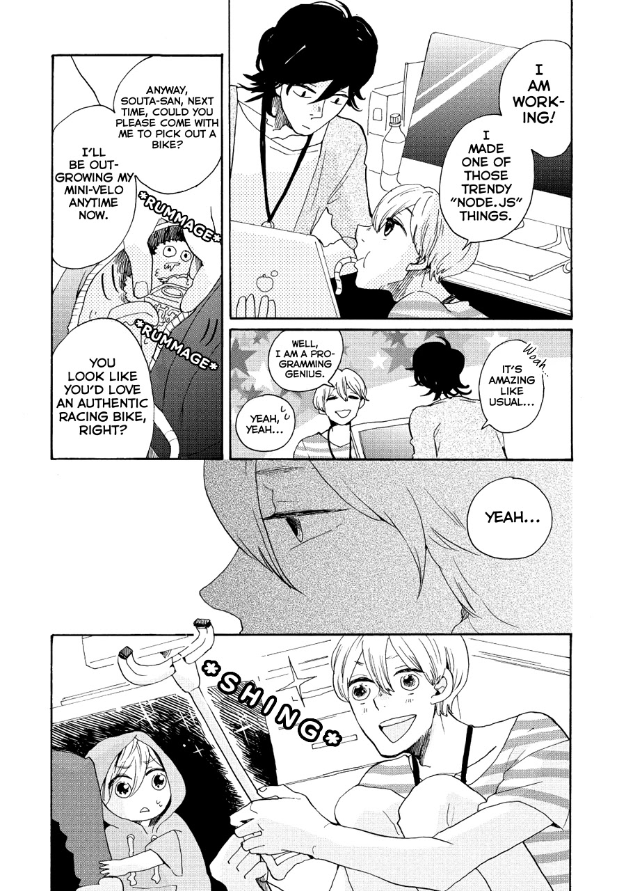 Udon no Kuni no Kin'iro Kemari Chapter 11 page 18 - Chapter 11: Tokyo Tower (1/2)
