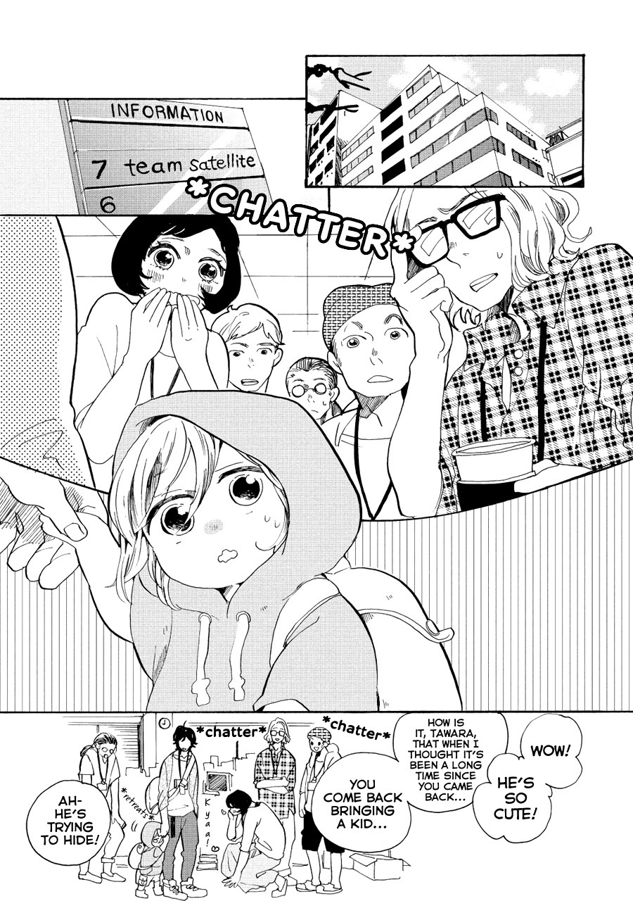 Udon no Kuni no Kin'iro Kemari Chapter 11 page 7 - Chapter 11: Tokyo Tower (1/2)