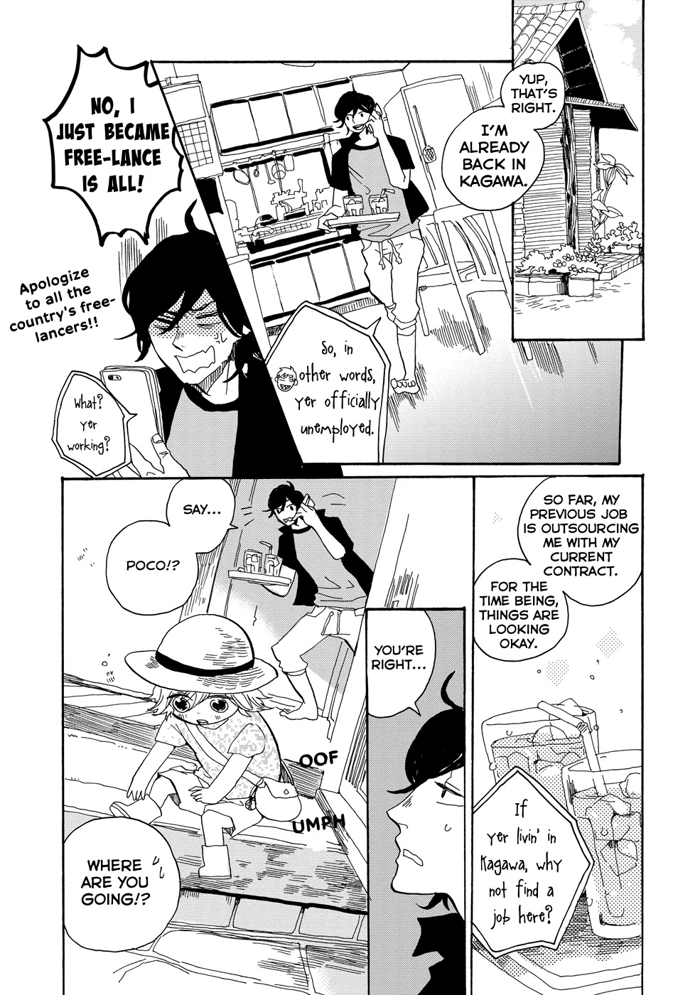 Udon no Kuni no Kin'iro Kemari Chapter 14 page 11 - Chapter 14: Sanuki Kagari Temari