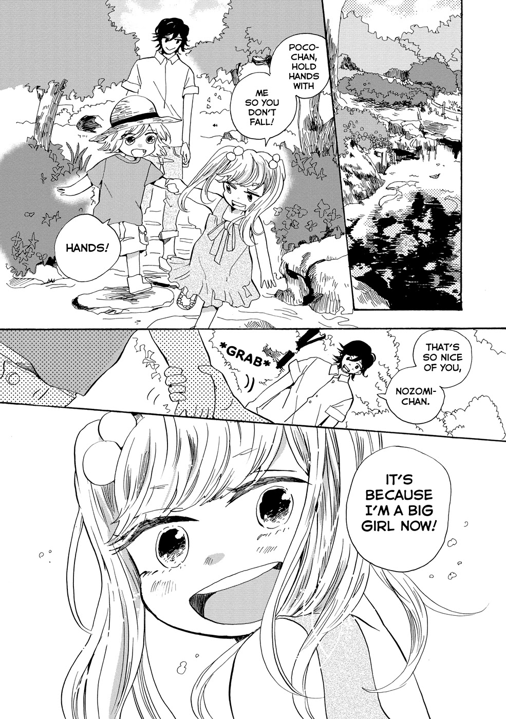 Udon no Kuni no Kin'iro Kemari Chapter 15 page 13 - Chapter 15: Ritsurin Garden