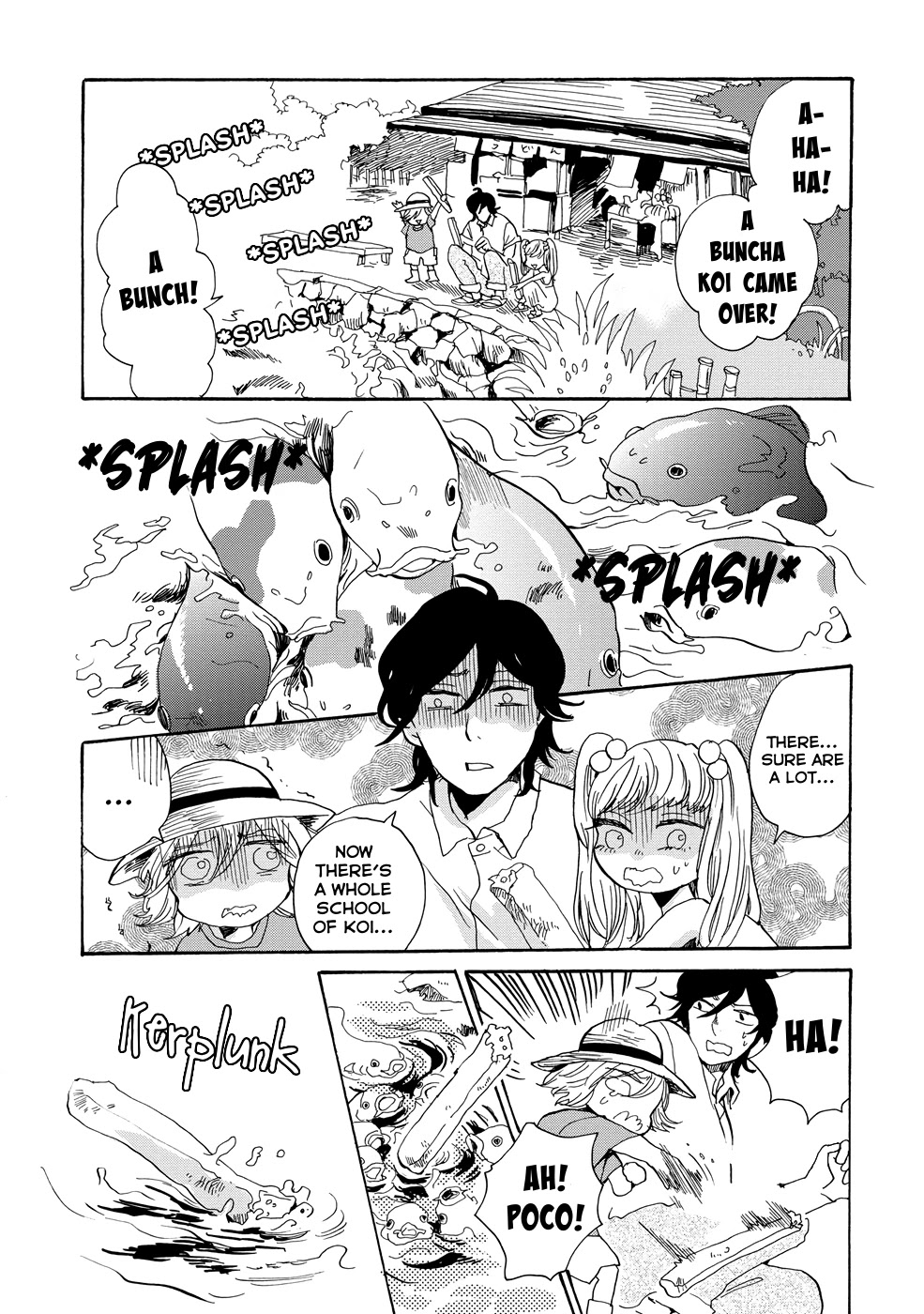 Udon no Kuni no Kin'iro Kemari Chapter 15 page 18 - Chapter 15: Ritsurin Garden