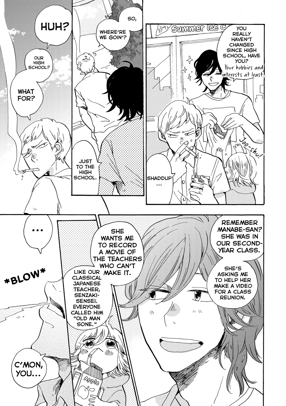 Udon no Kuni no Kin'iro Kemari Chapter 16 page 10 - Chapter 16: Ikkaku