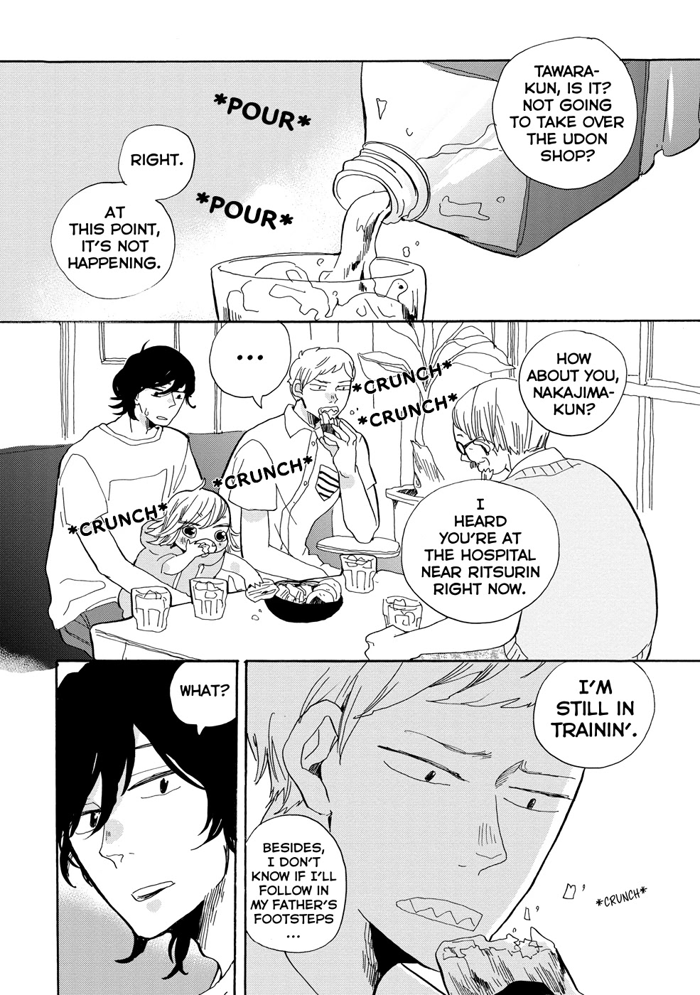 Udon no Kuni no Kin'iro Kemari Chapter 16 page 15 - Chapter 16: Ikkaku