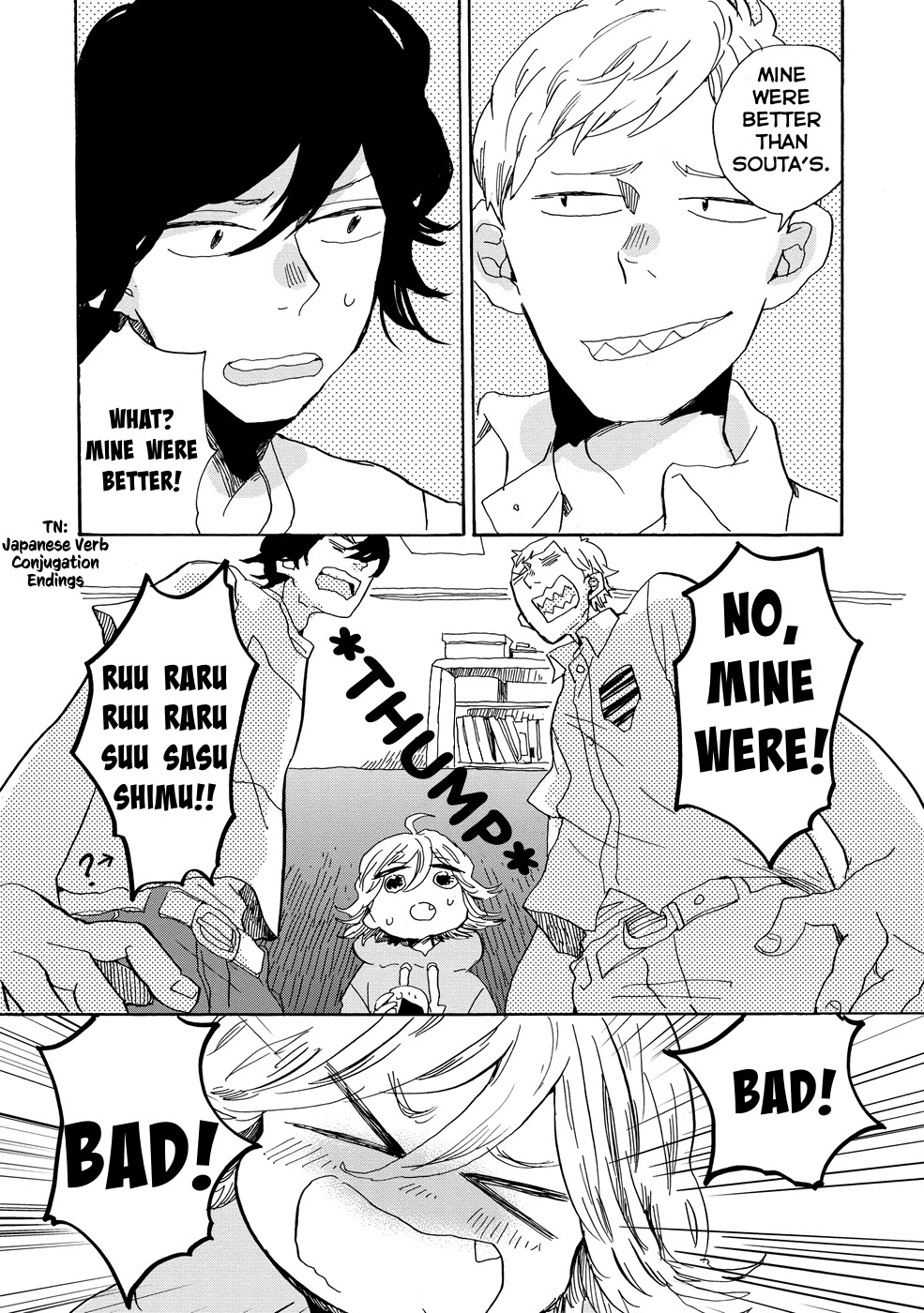 Udon no Kuni no Kin'iro Kemari Chapter 16 page 17 - Chapter 16: Ikkaku