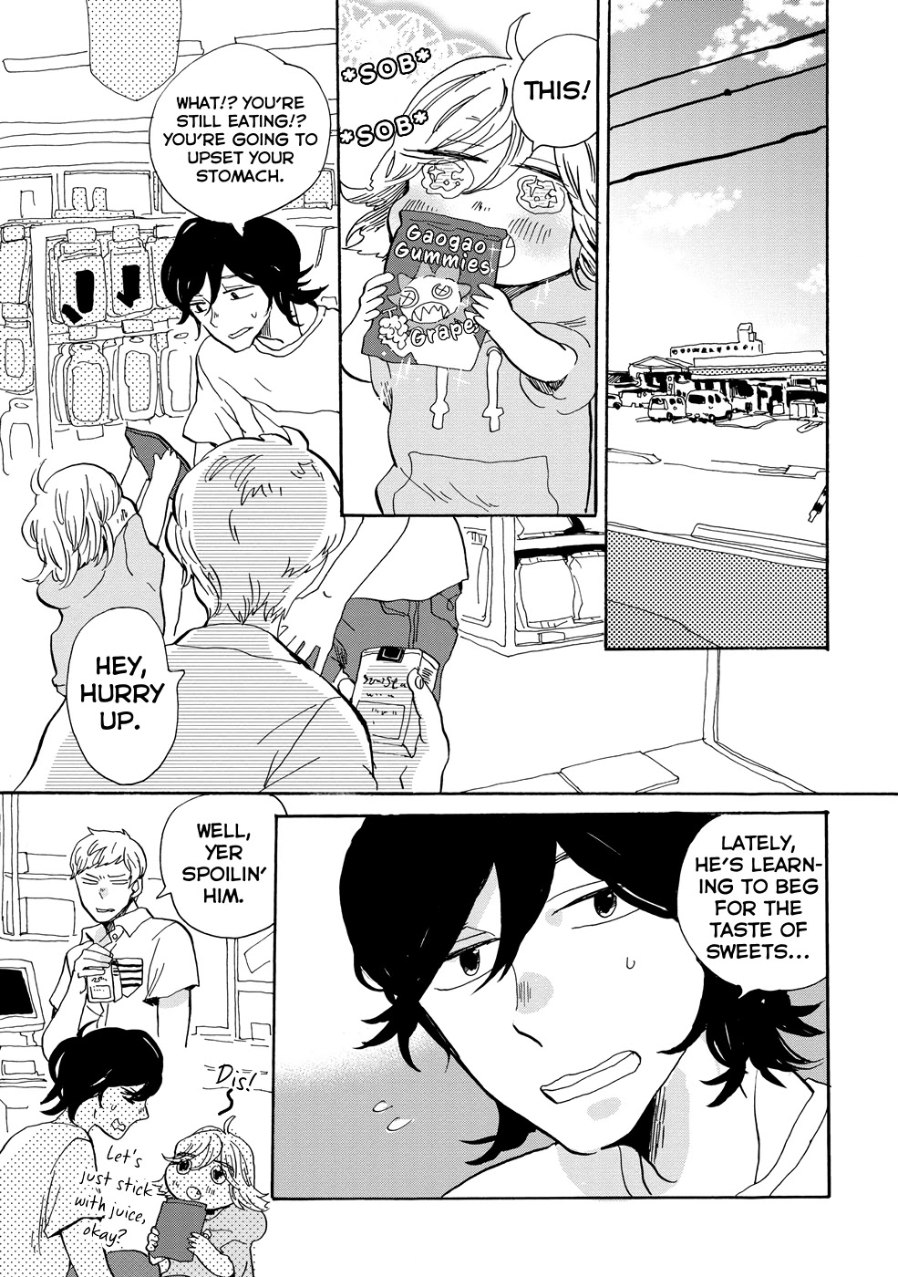 Udon no Kuni no Kin'iro Kemari Chapter 16 page 8 - Chapter 16: Ikkaku