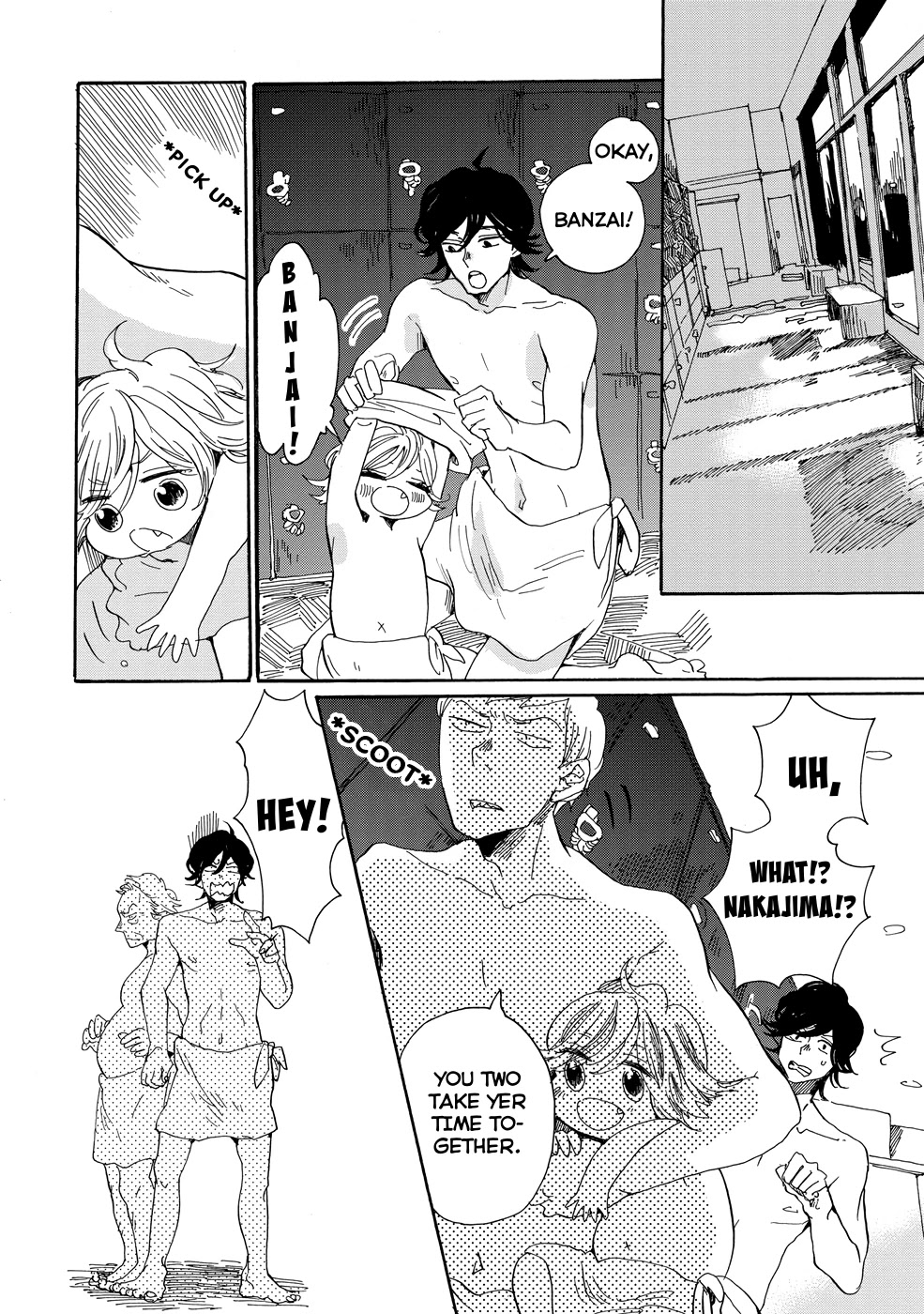Udon no Kuni no Kin'iro Kemari Chapter 17 page 11 - Chapter 17: Busshouzan Hot Springs
