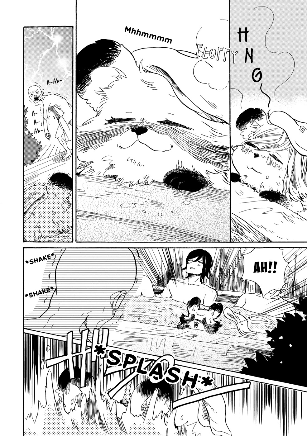 Udon no Kuni no Kin'iro Kemari Chapter 17 page 18 - Chapter 17: Busshouzan Hot Springs