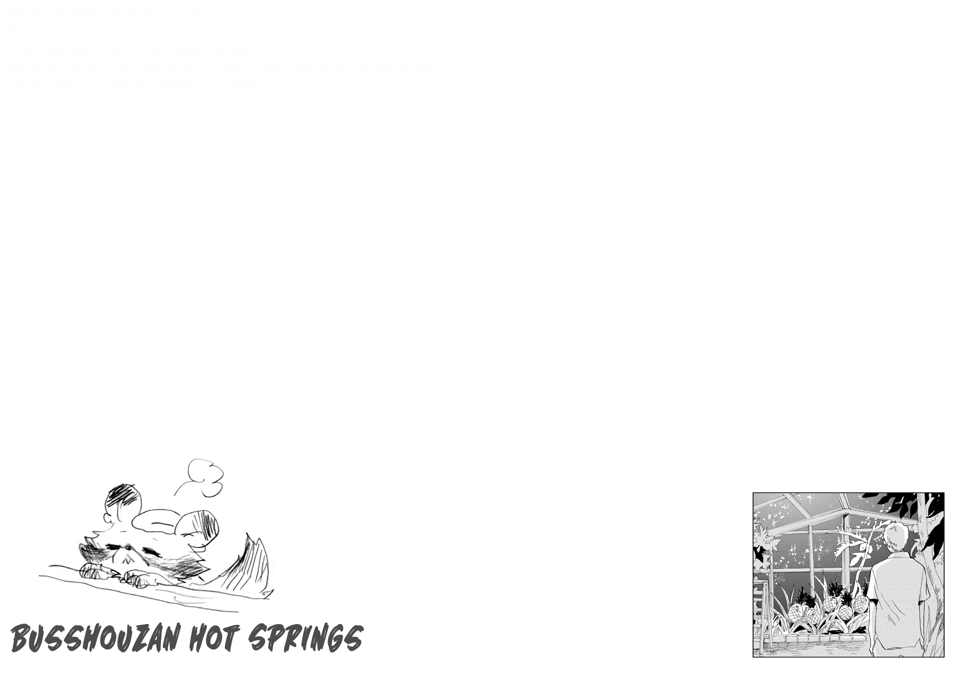 Udon no Kuni no Kin'iro Kemari Chapter 17 page 29 - Chapter 17: Busshouzan Hot Springs