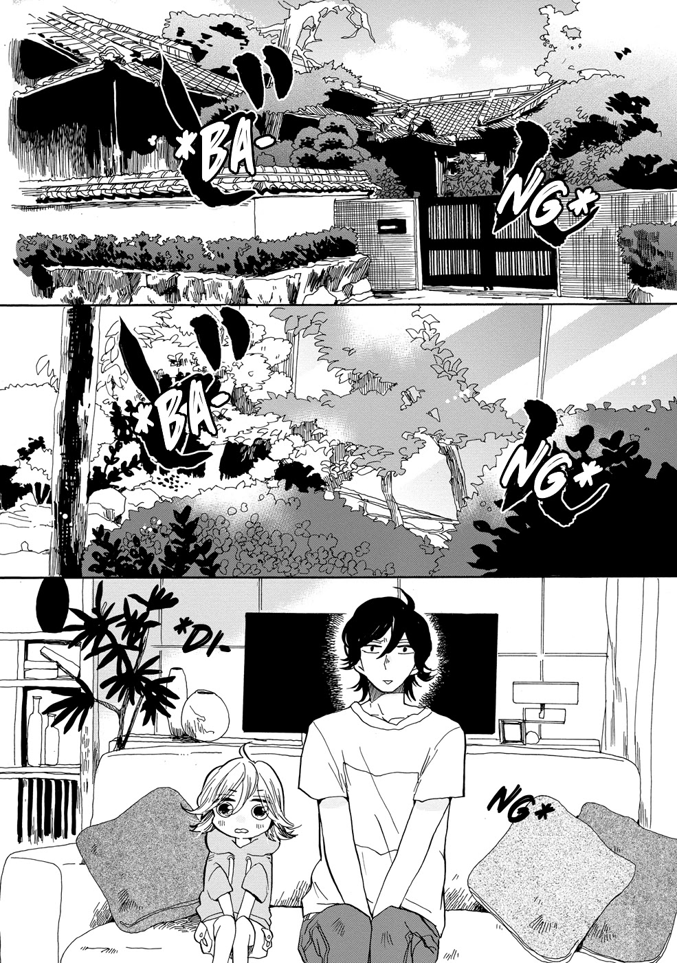 Udon no Kuni no Kin'iro Kemari Chapter 17 page 3 - Chapter 17: Busshouzan Hot Springs