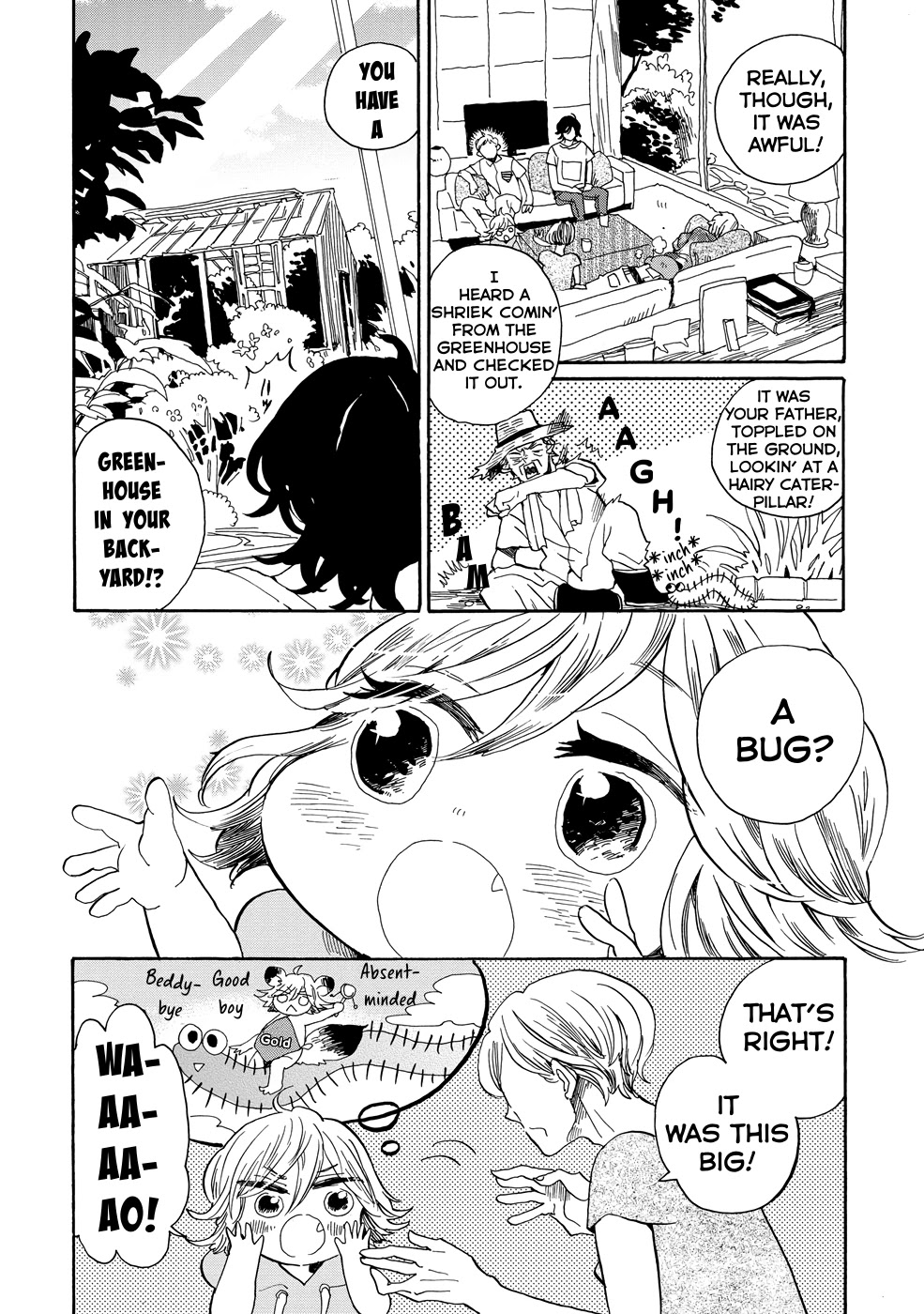 Udon no Kuni no Kin'iro Kemari Chapter 17 page 5 - Chapter 17: Busshouzan Hot Springs