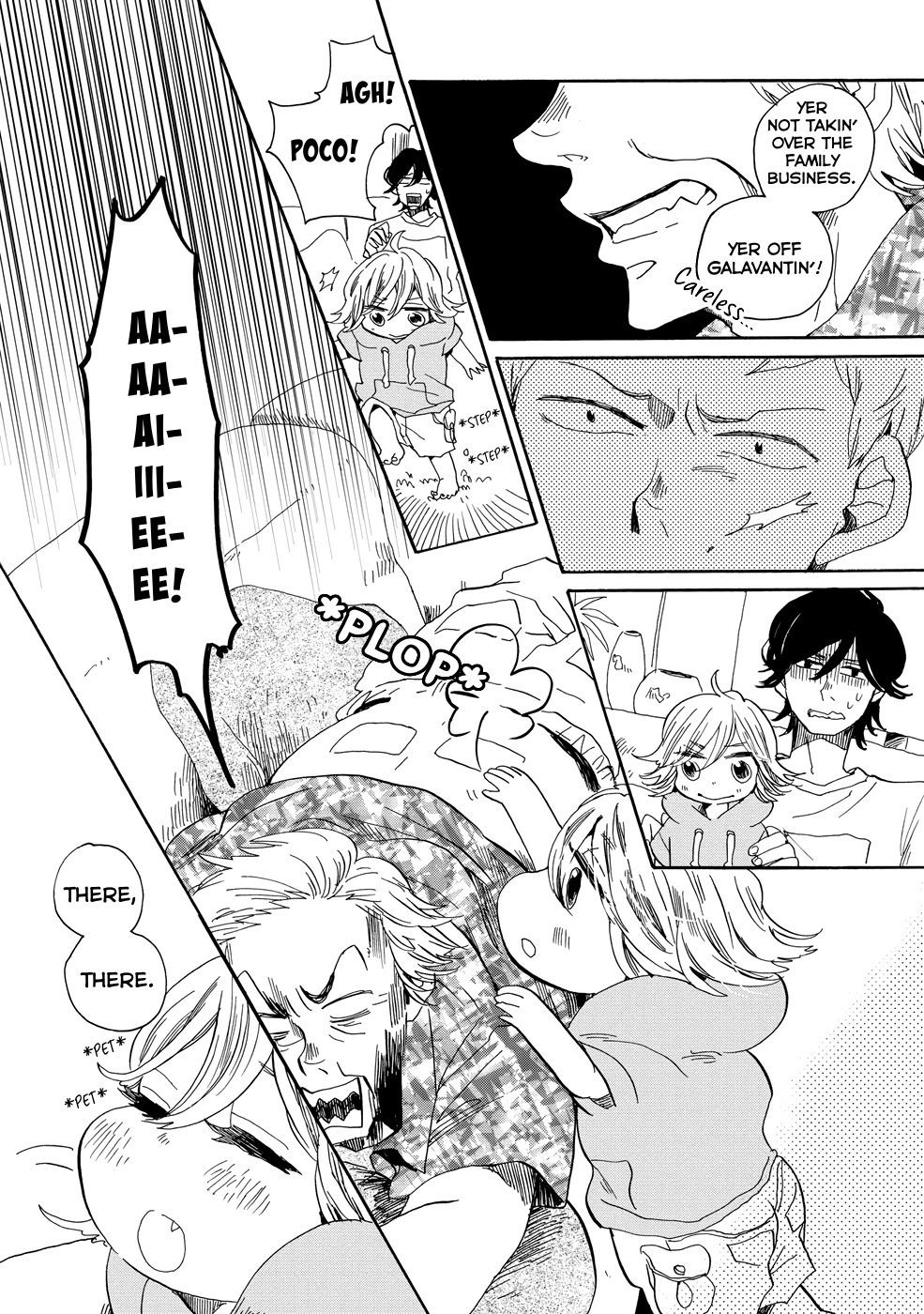 Udon no Kuni no Kin'iro Kemari Chapter 17 page 7 - Chapter 17: Busshouzan Hot Springs