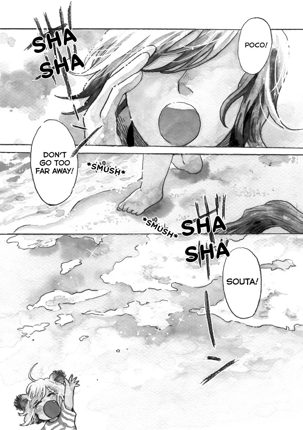 Udon no Kuni no Kin'iro Kemari Chapter 18 page 1 - Chapter 18: Shodoshima