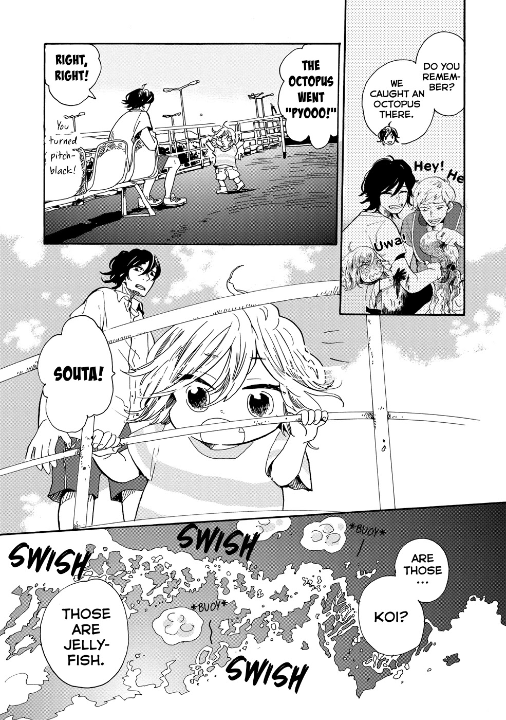 Udon no Kuni no Kin'iro Kemari Chapter 18 page 10 - Chapter 18: Shodoshima