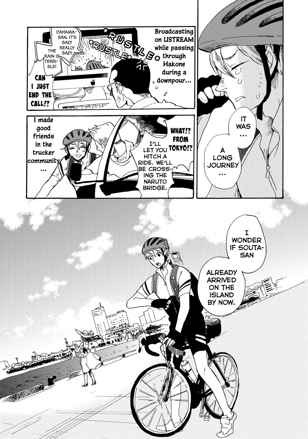 Udon no Kuni no Kin'iro Kemari Chapter 18 page 14 - Chapter 18: Shodoshima