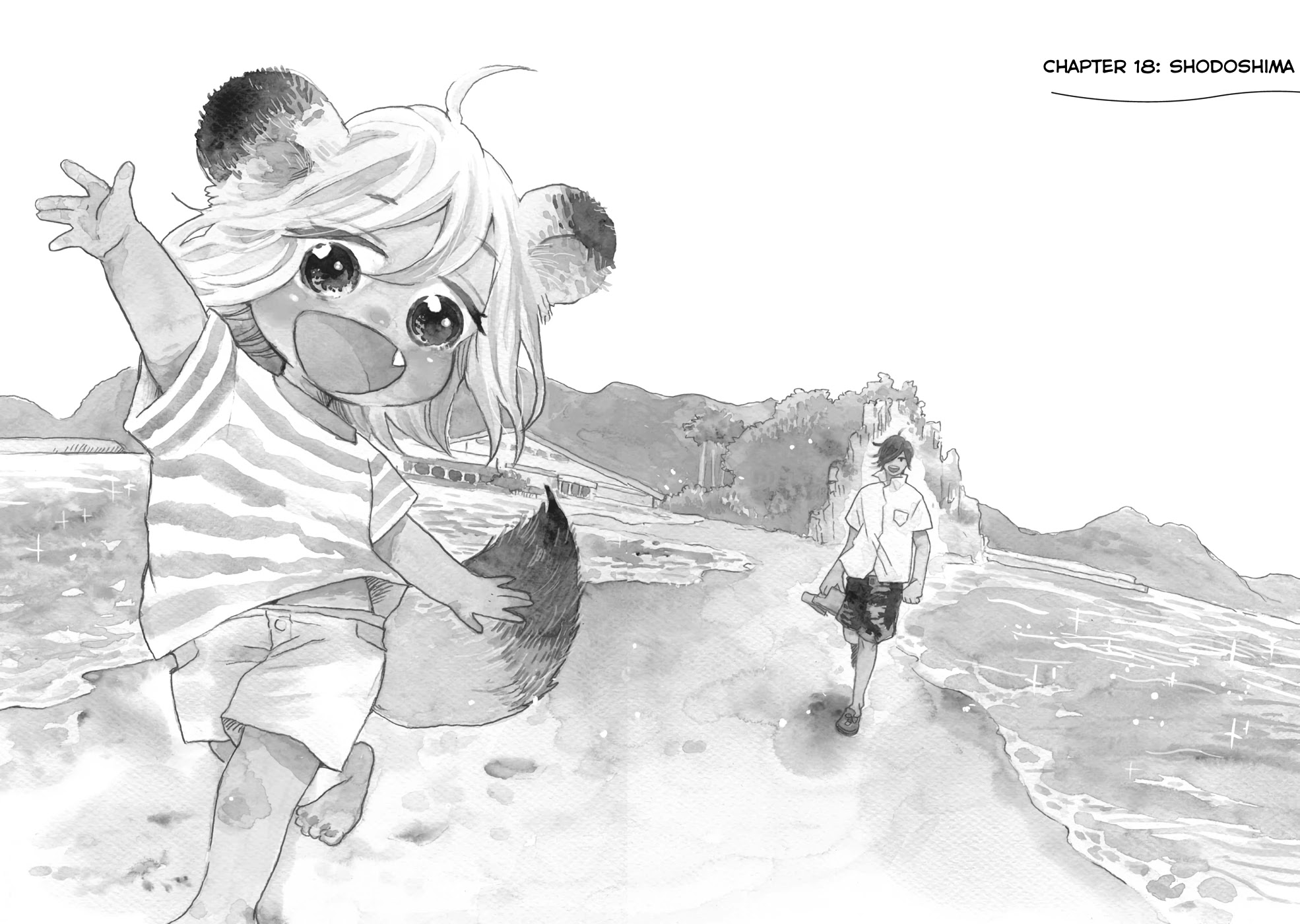Udon no Kuni no Kin'iro Kemari Chapter 18 page 2 - Chapter 18: Shodoshima