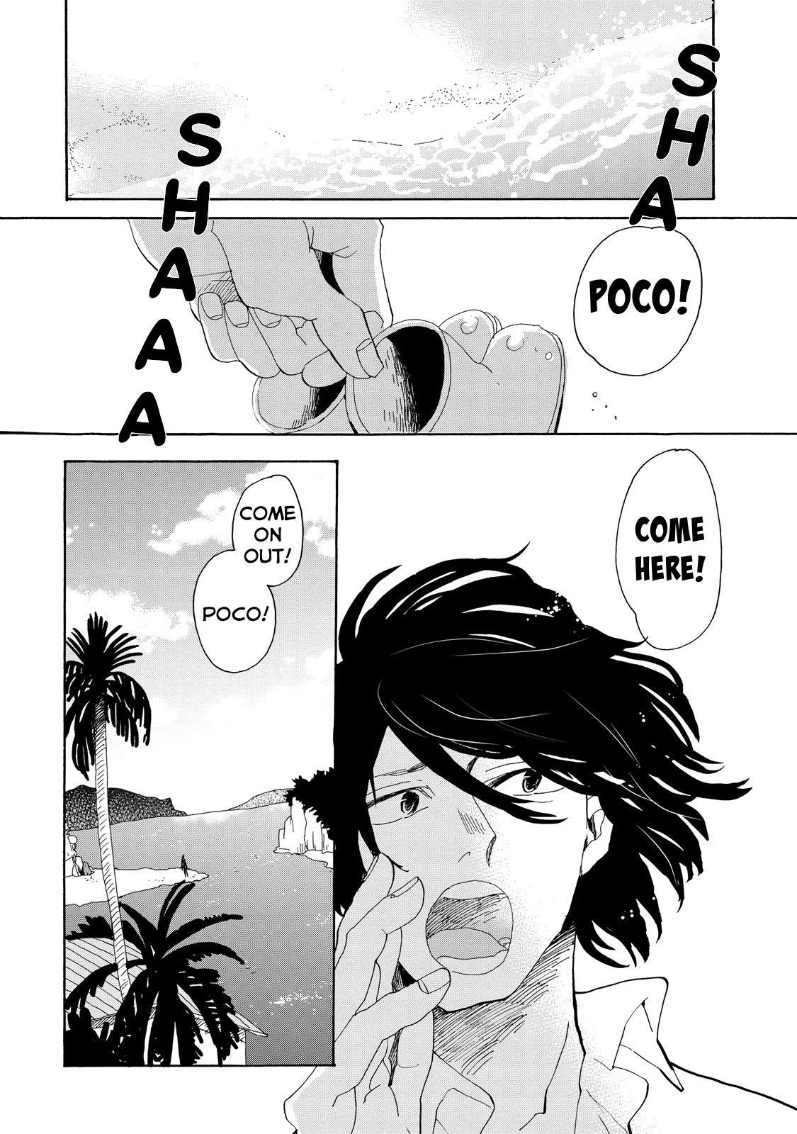 Udon no Kuni no Kin'iro Kemari Chapter 19 page 8 - Chapter 19: Angel Road