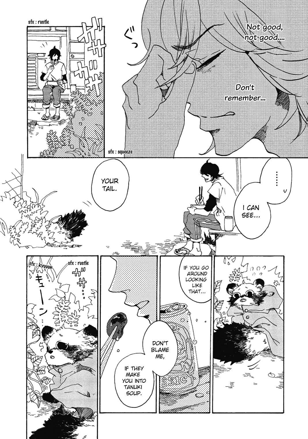 Udon no Kuni no Kin'iro Kemari Chapter 2 page 10 - Chapter 2: Soy Beans