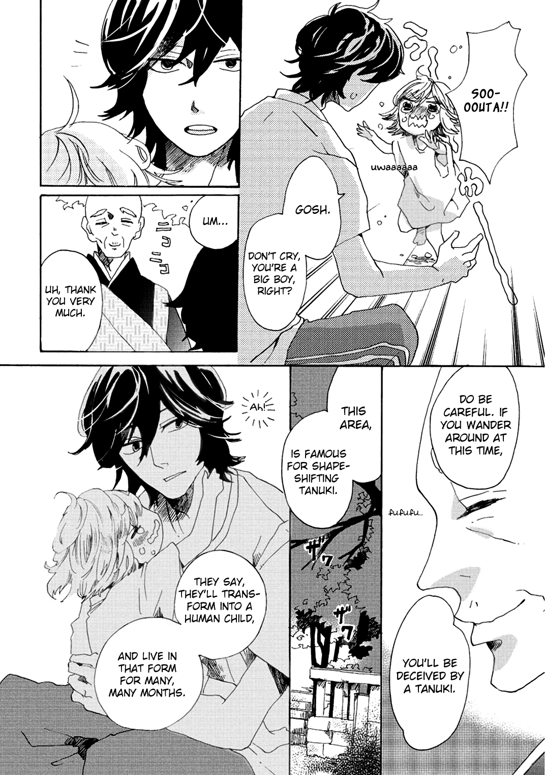 Udon no Kuni no Kin'iro Kemari Chapter 2 page 29 - Chapter 2: Soy Beans