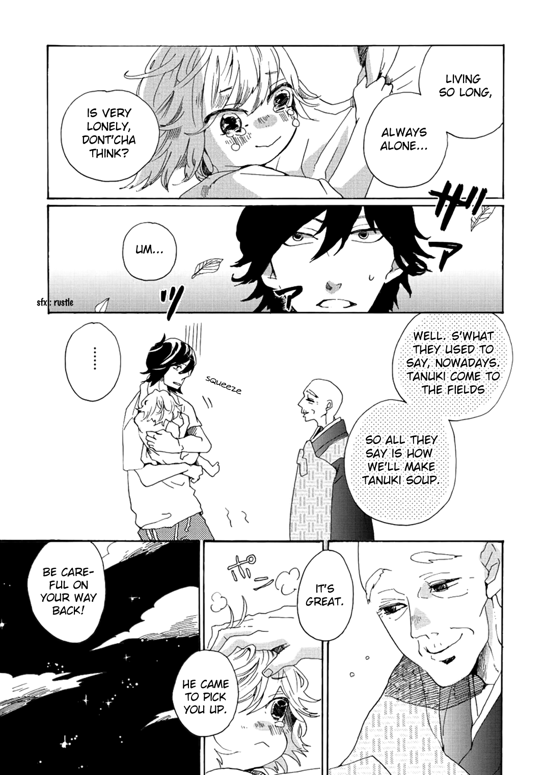 Udon no Kuni no Kin'iro Kemari Chapter 2 page 30 - Chapter 2: Soy Beans