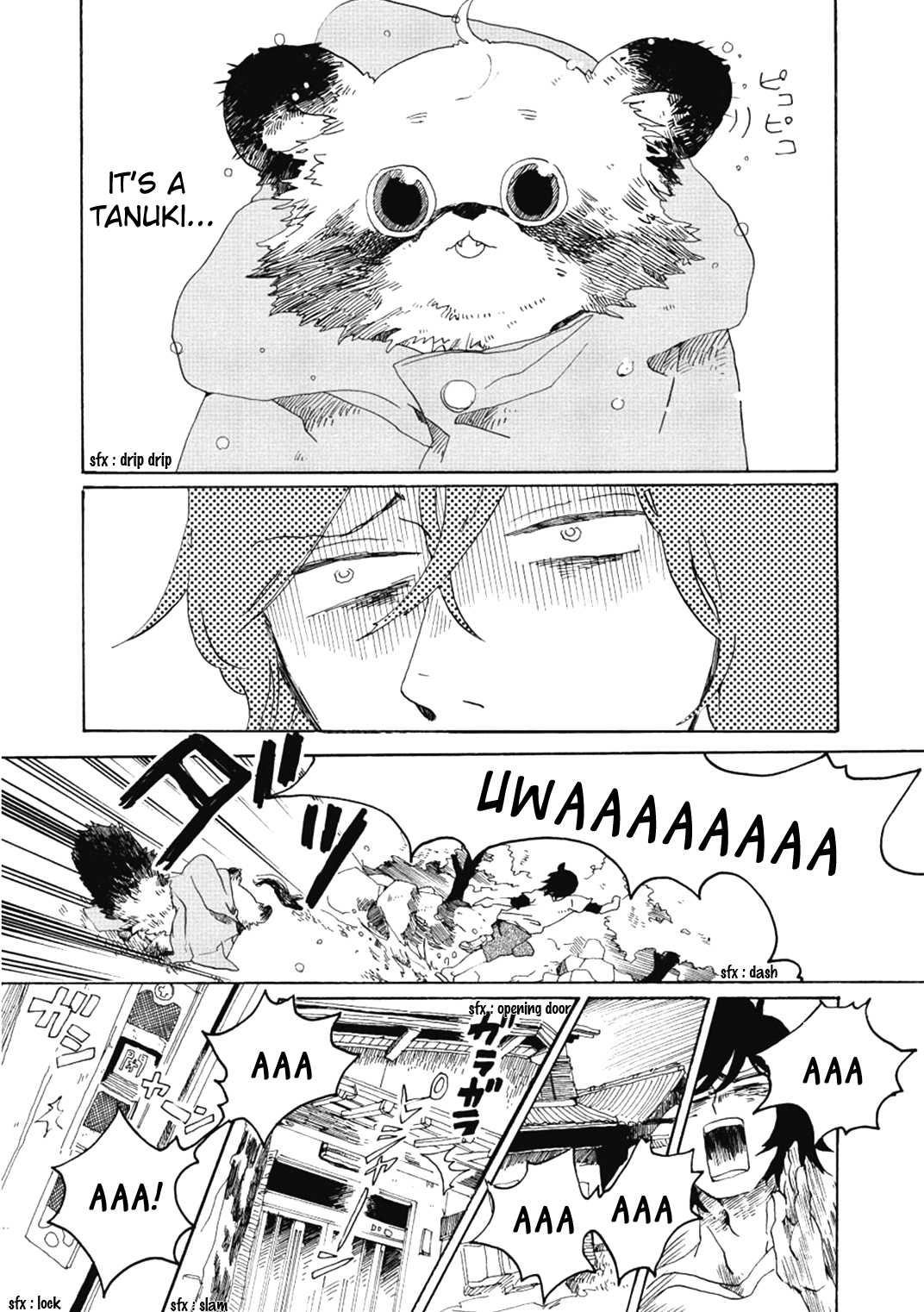 Udon no Kuni no Kin'iro Kemari Chapter 2 page 6 - Chapter 2: Soy Beans
