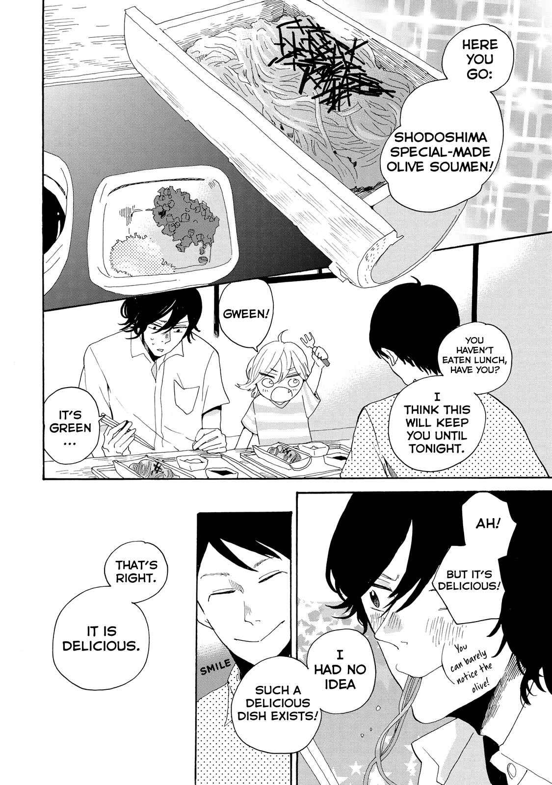 Udon no Kuni no Kin'iro Kemari Chapter 20 page 20 - Chapter 20: Soumen