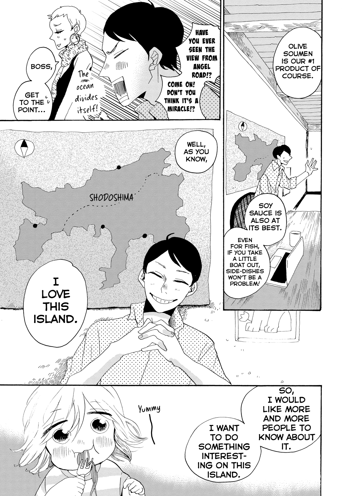 Udon no Kuni no Kin'iro Kemari Chapter 20 page 21 - Chapter 20: Soumen