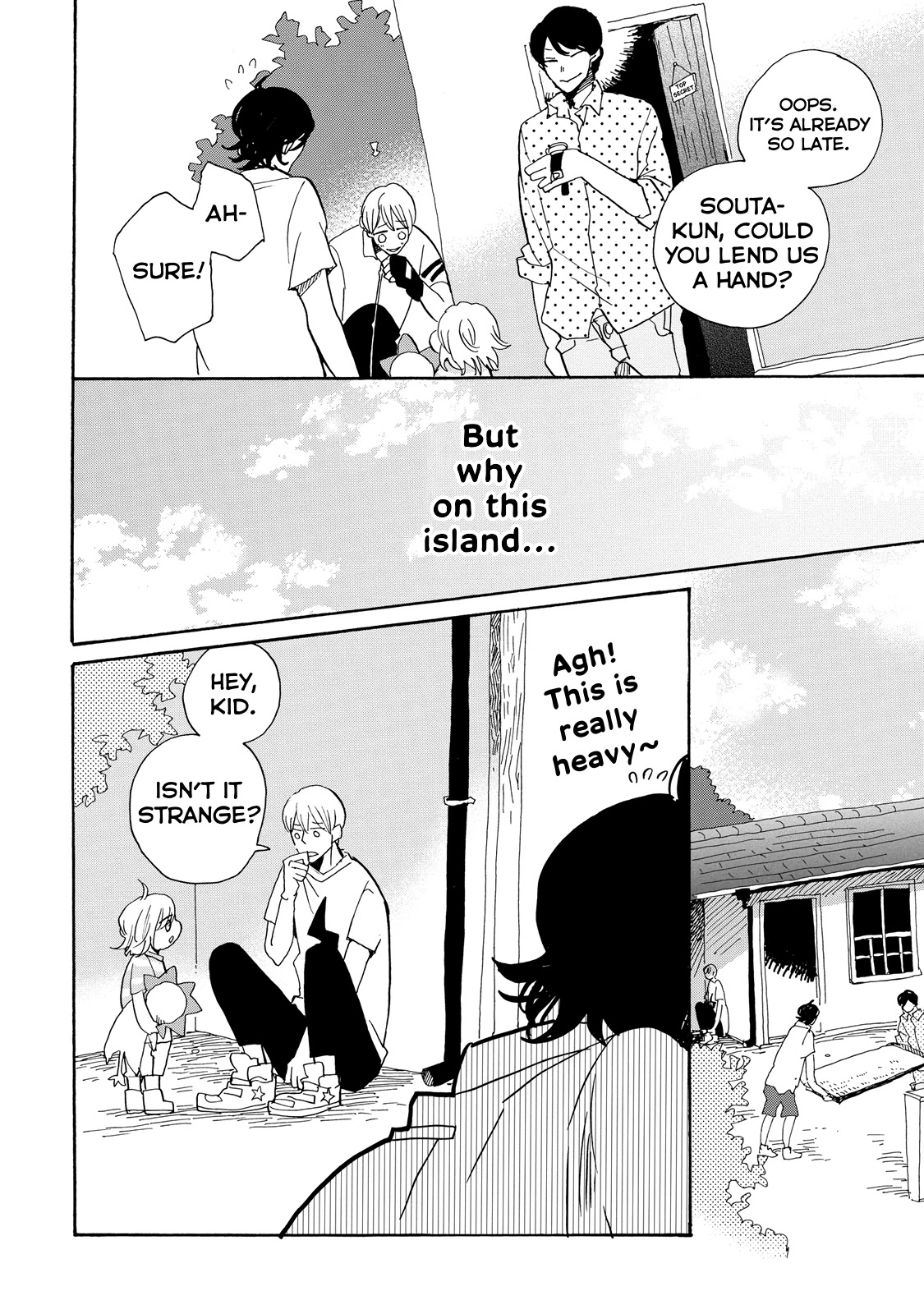 Udon no Kuni no Kin'iro Kemari Chapter 21 page 13 - Chapter 21: Olive