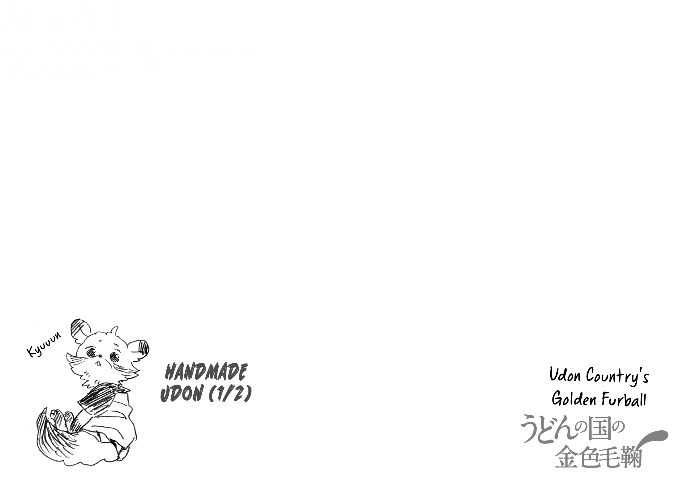 Udon no Kuni no Kin'iro Kemari Chapter 22 page 30 - Chapter 22: Handmade Udon (1/2)