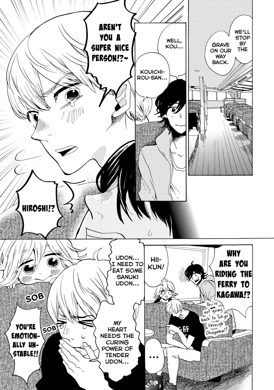 Udon no Kuni no Kin'iro Kemari Chapter 22 page 6 - Chapter 22: Handmade Udon (1/2)