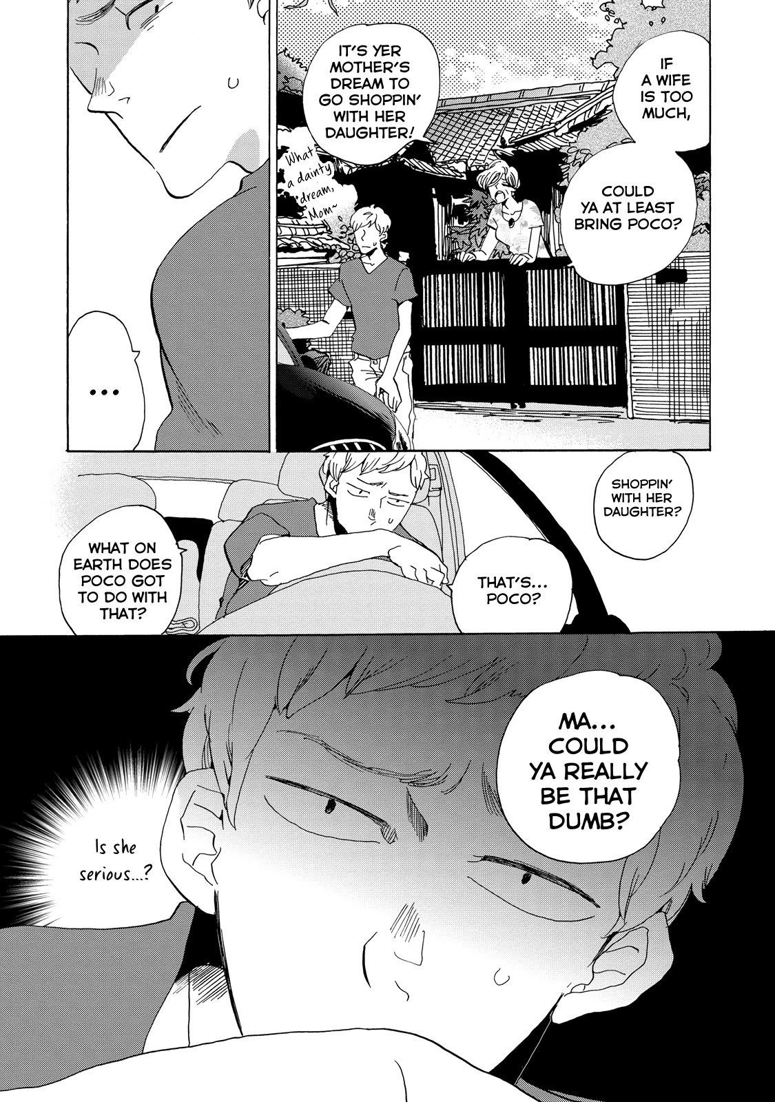 Udon no Kuni no Kin'iro Kemari Chapter 24 page 6 - Chapter 24: Oiri