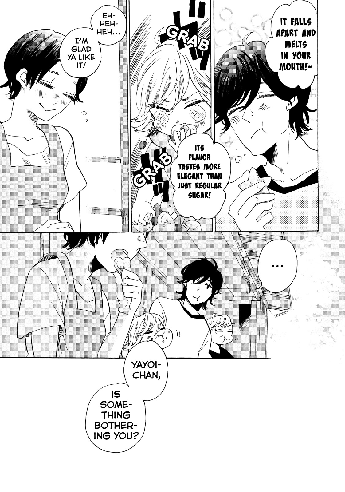 Udon no Kuni no Kin'iro Kemari Chapter 25 page 23 - Chapter 25: Wasanbon