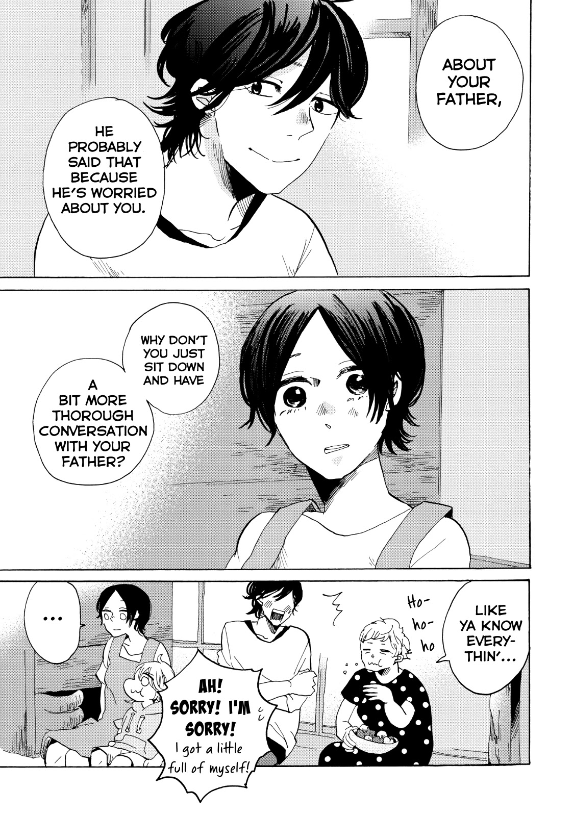 Udon no Kuni no Kin'iro Kemari Chapter 25 page 27 - Chapter 25: Wasanbon