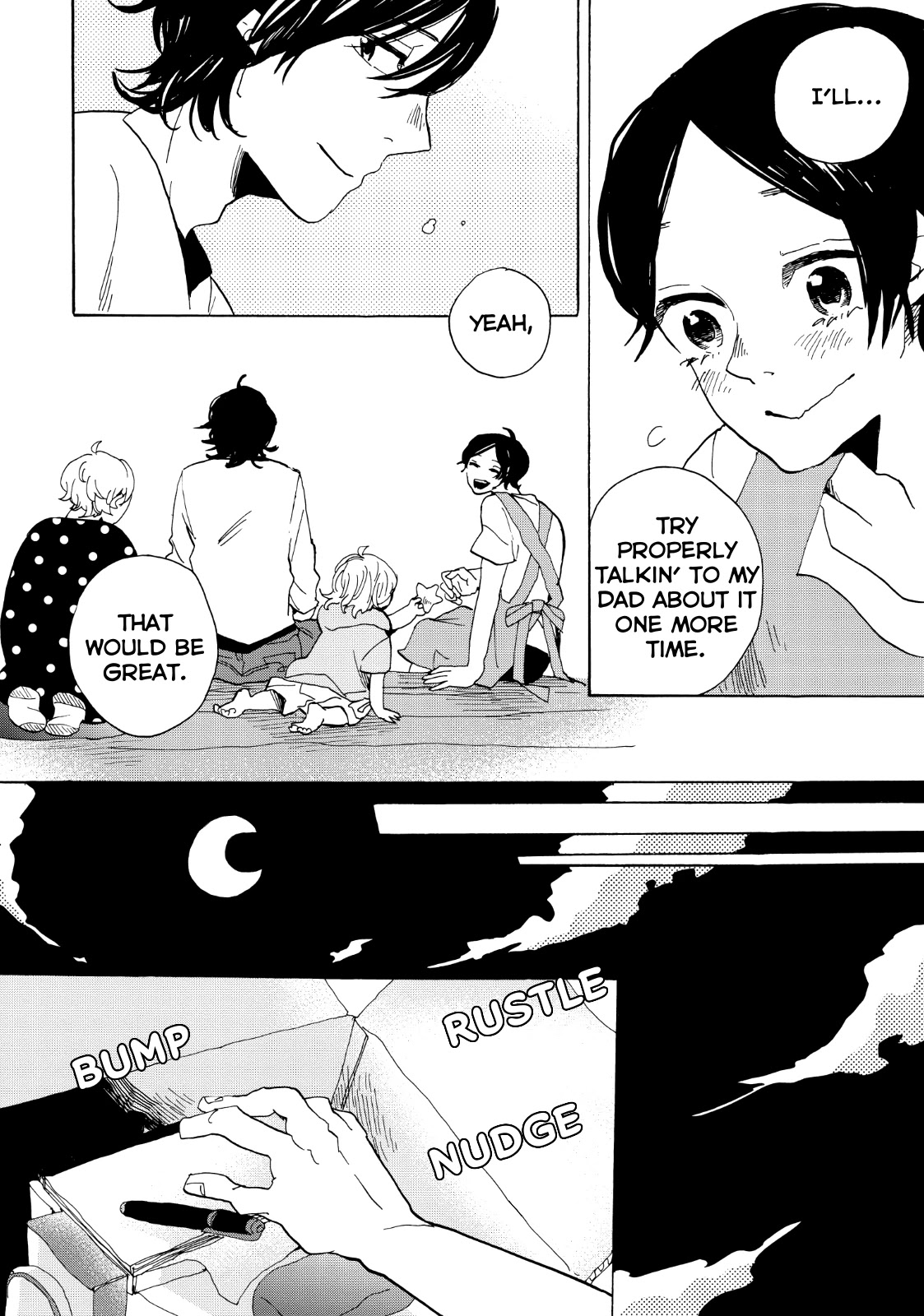 Udon no Kuni no Kin'iro Kemari Chapter 25 page 28 - Chapter 25: Wasanbon