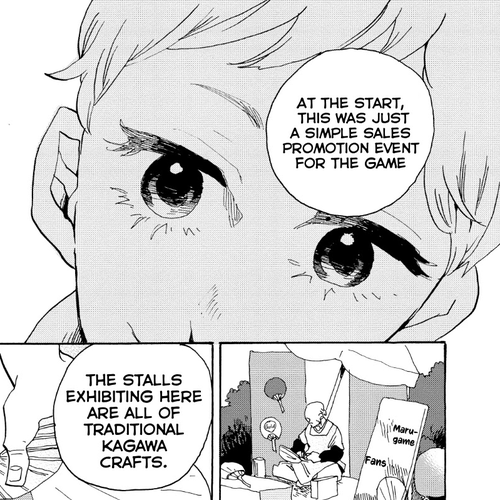 Udon no Kuni no Kin'iro Kemari Chapter 26: Seaweed Castle cover
