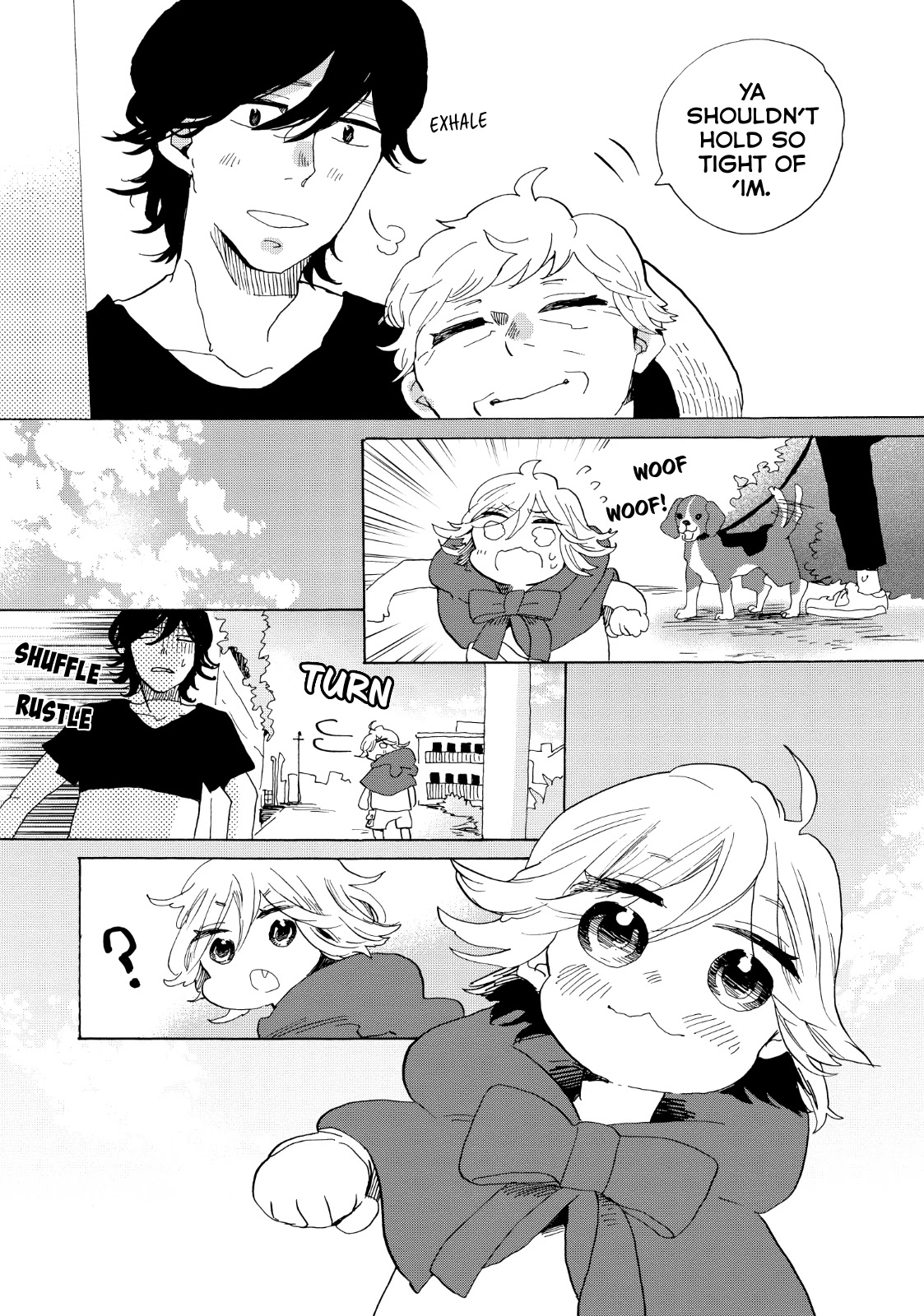 Udon no Kuni no Kin'iro Kemari Chapter 27.5 page 14 - Chapter 27.5: Poco's First Errand