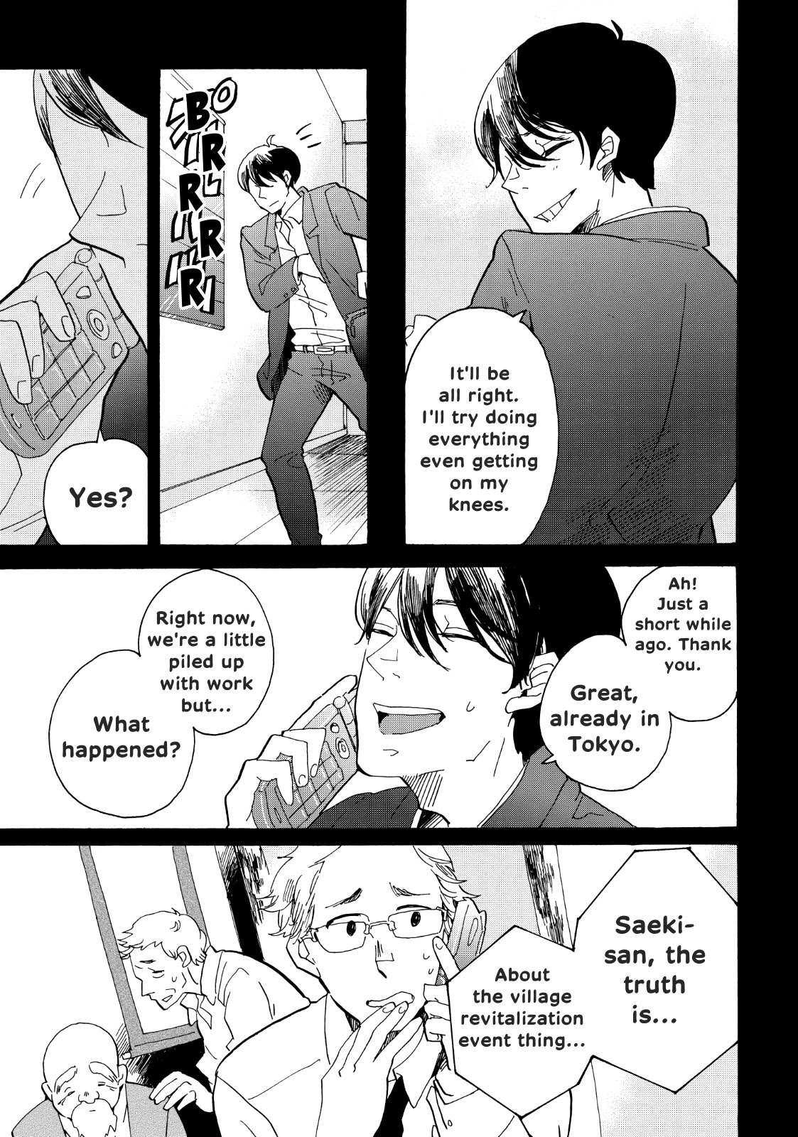 Udon no Kuni no Kin'iro Kemari Chapter 27 page 4 - Chapter 27: Takamatsu Matsuri