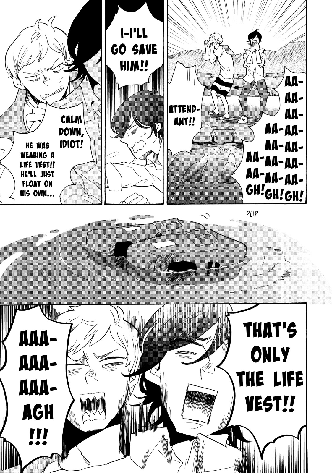 Udon no Kuni no Kin'iro Kemari Chapter 28 page 12 - Chapter 28: Tsuda's Matsubara