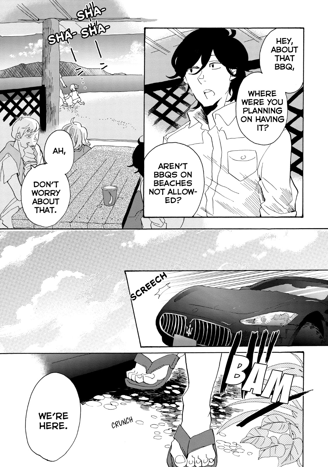 Udon no Kuni no Kin'iro Kemari Chapter 28 page 19 - Chapter 28: Tsuda's Matsubara