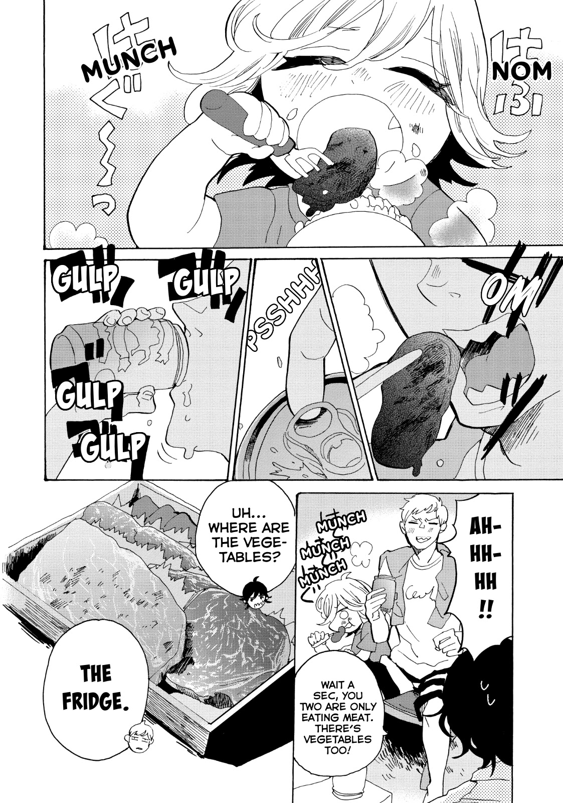 Udon no Kuni no Kin'iro Kemari Chapter 28 page 22 - Chapter 28: Tsuda's Matsubara