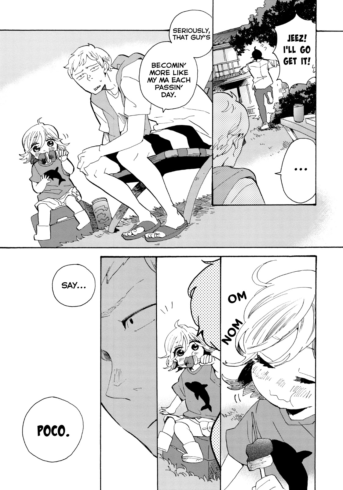 Udon no Kuni no Kin'iro Kemari Chapter 28 page 23 - Chapter 28: Tsuda's Matsubara