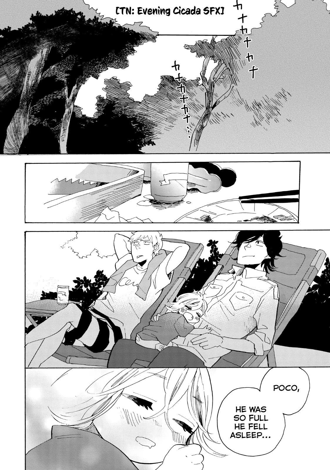 Udon no Kuni no Kin'iro Kemari Chapter 28 page 28 - Chapter 28: Tsuda's Matsubara